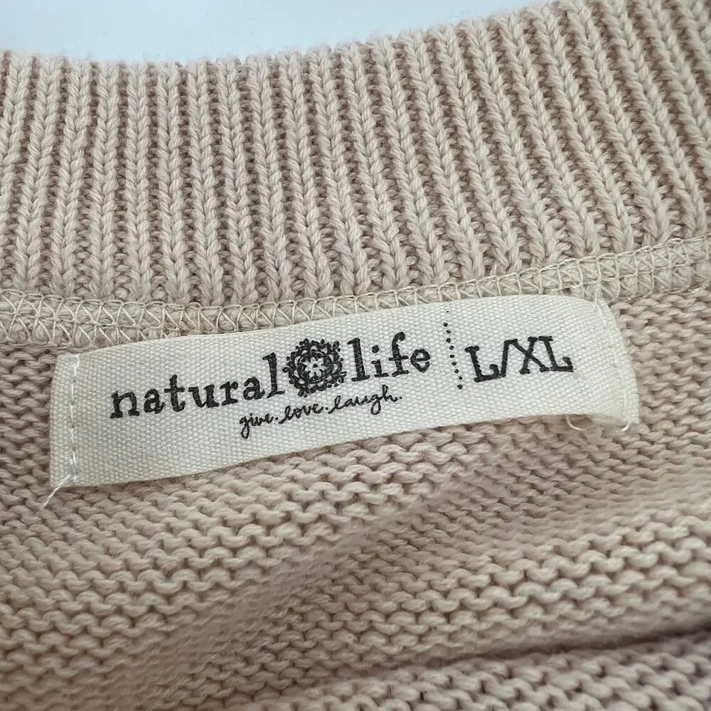 Natural Life Taylor Oversized Sweater in Sunrise Tie Dye Womens L/XL Multicolor - Picture 5 of 9